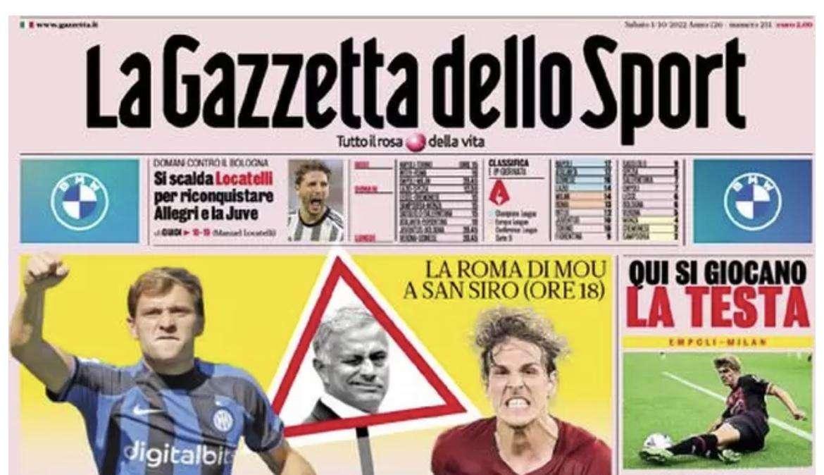 Gazzetta - Inter, rischio Special