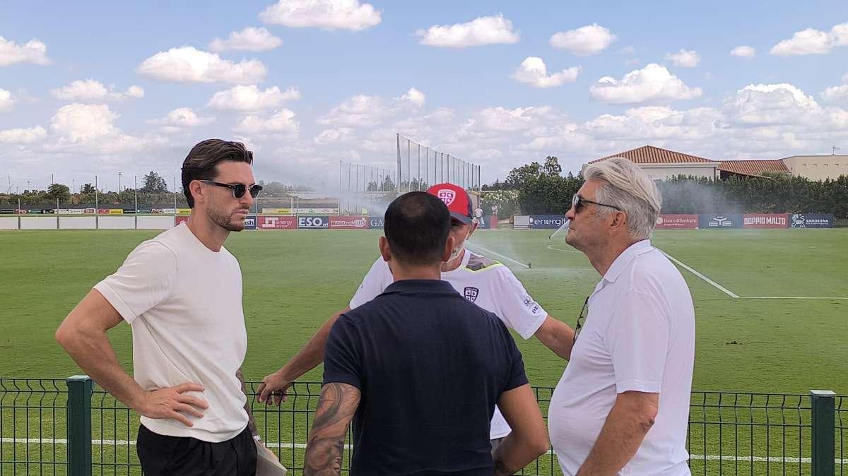 Cagliari Primavera, presenze speciali al CRAI Sport Center: Ceppitelli e il padre di Borrelli