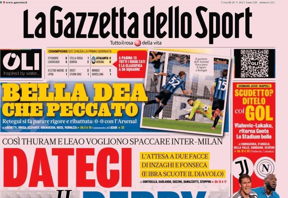 Gazzetta - Dateci il derby