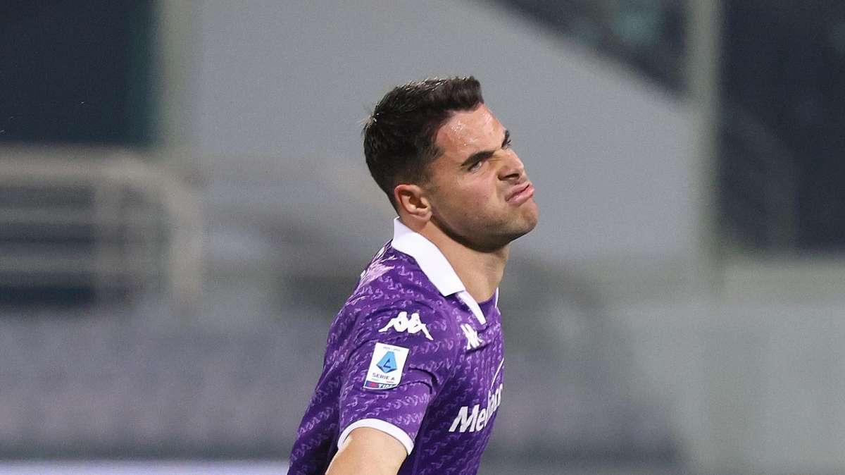 Serie A, Fiorentina-Sassuolo 1-0 all'intervallo: decide al momento l'ex rossoblù Sottil