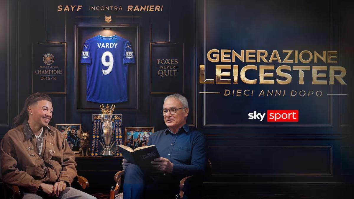 Speciale Sky Sport, Ranieri incontra Sayf: "Ecco come ho vinto la Premier col Leicester"
