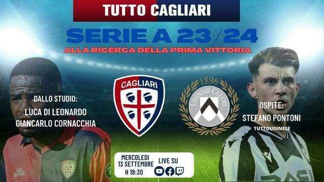 LIVE TC - TuttoCagliari Live: parliamo della gara di domenica con Stefano Pontoni