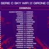 Al via il girone C di Serie C, ecco il calendario del Cosenza: il derby con il Crotone alla 15a giornata