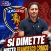 Apd Brancaleone: Si dimette mister Francesco Criaco