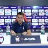 Catania-Crotone, Greco: «Non abbiamo paura di confrontarci con i più forti»