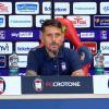 Monopoli-Crotone, Greco: «La prestazione c'è stata, ora dobbiamo cercare i risultati»