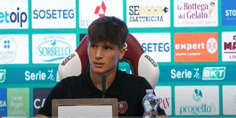 Fabbian: "Ho detto subito sì alla Reggina, il mio sogno è tornare all'Inter"