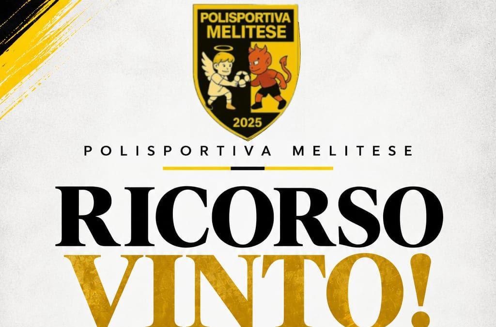 Polisportiva Melitese U19, accolto il ricorso: 3-0 a tavolino contro l’ADMO
