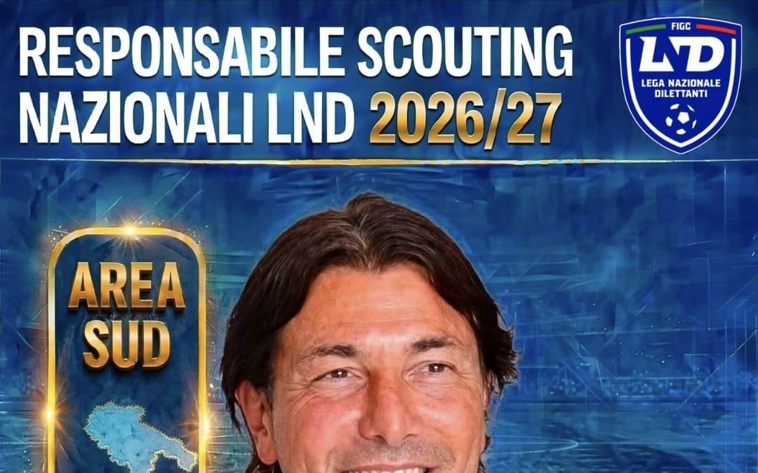 Calcio giovanile e scouting: Domenico Fiorino guida la ripartenza dell'Area Sud per la stagione 2026/2027