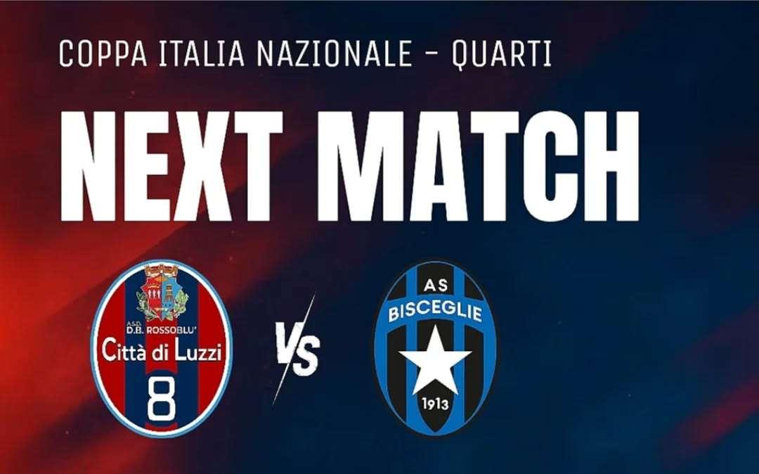 Coppa Italia Dilettanti – Quarti di finale (andata) Luzzi – Bisceglie 1913: la squadra di Salerno in coppa per dimenticare i dispiaceri del campionato