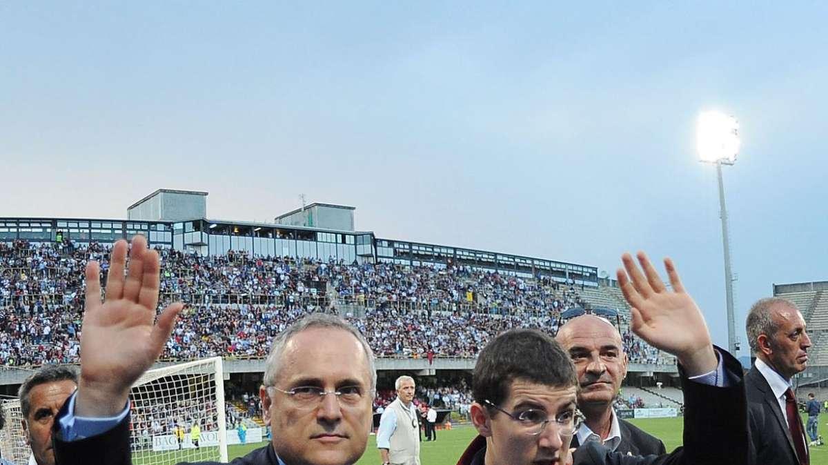 Reggina, altri scenari: Lotito come il Bari, a capo degli amaranto il figlio Enrico