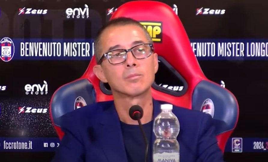 Crotone, Longo esalta: "Tumminello e Gomez sono i diamanti che dobbiamo esporre"