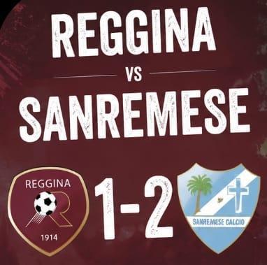 La Reggina viene sconfitta nell’ultimo test  dalla Sanremese per 2-1
