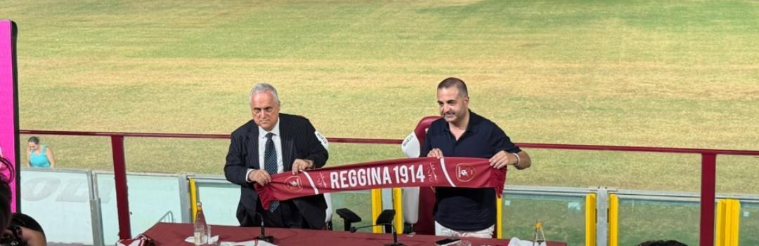 Inizia l’era Lotito alla Reggina: “Riporteremo il grande calcio al Sud. Questa non sarà la Lazio”