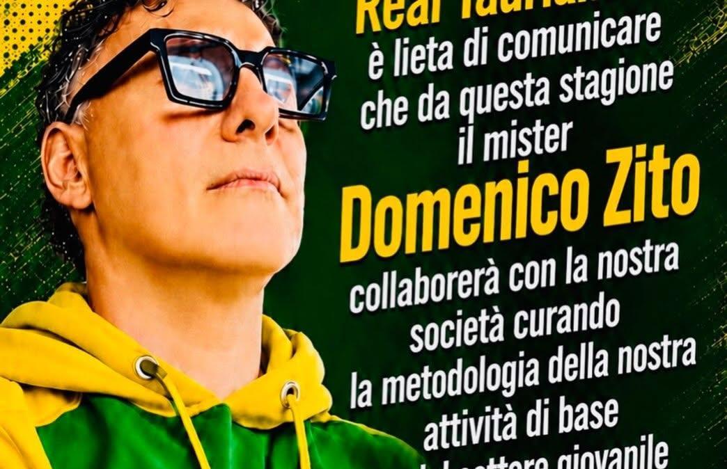 Real Taurianova, il progetto giovanile si rafforza: Domenico Zito entra nello staff
