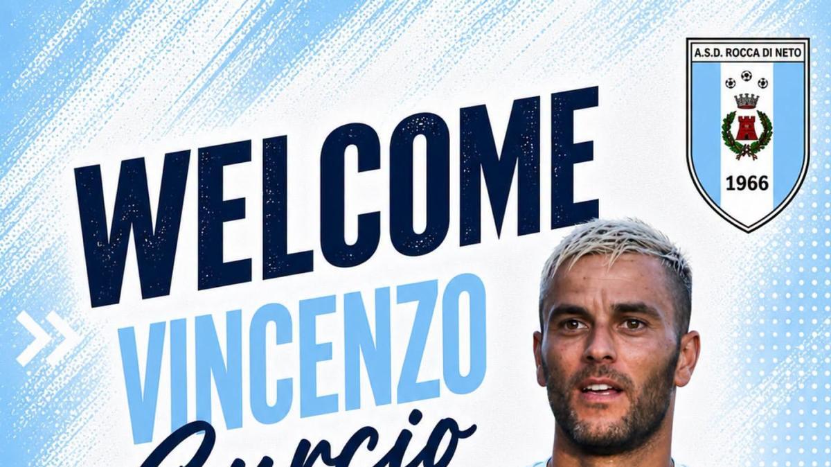 Vincenzo Curcio è un nuovo centrocampista dell’ASD Rocca di Neto per la stagione 2026-27