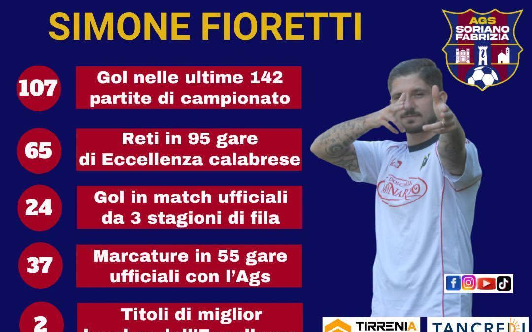 AGS Soriano, bomber Fioretti torna in rossoblù