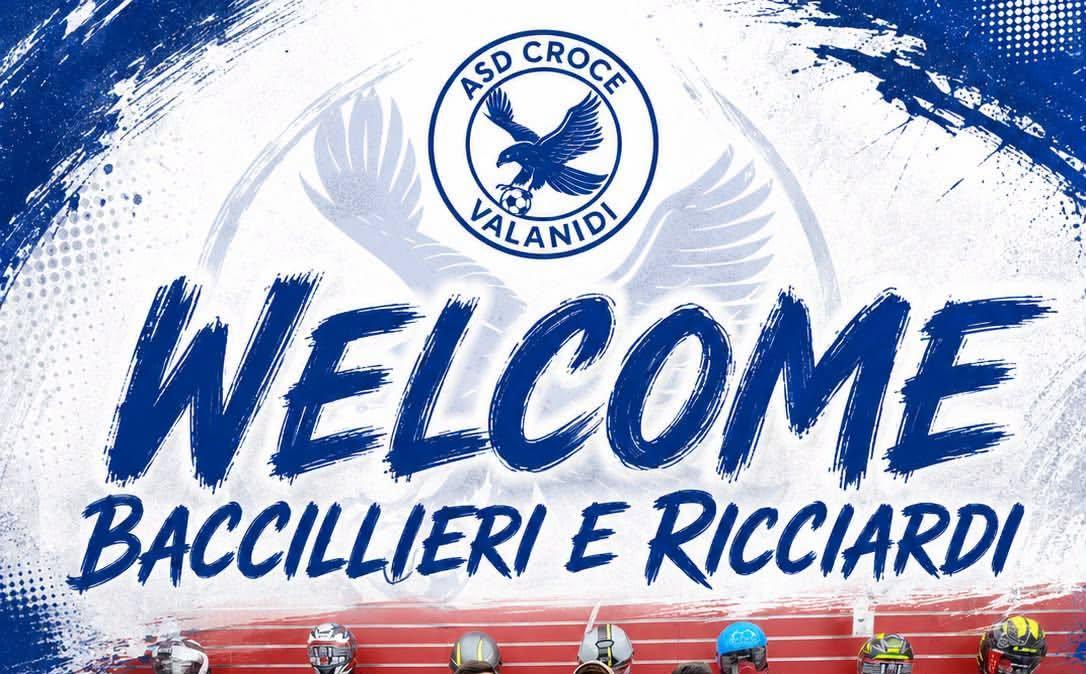 IL CROCE VALANIDI PIAZZA DUE COLPACCI IN ENTRATA: UFFICIALI BACCILLIERI E RICCIARDI.