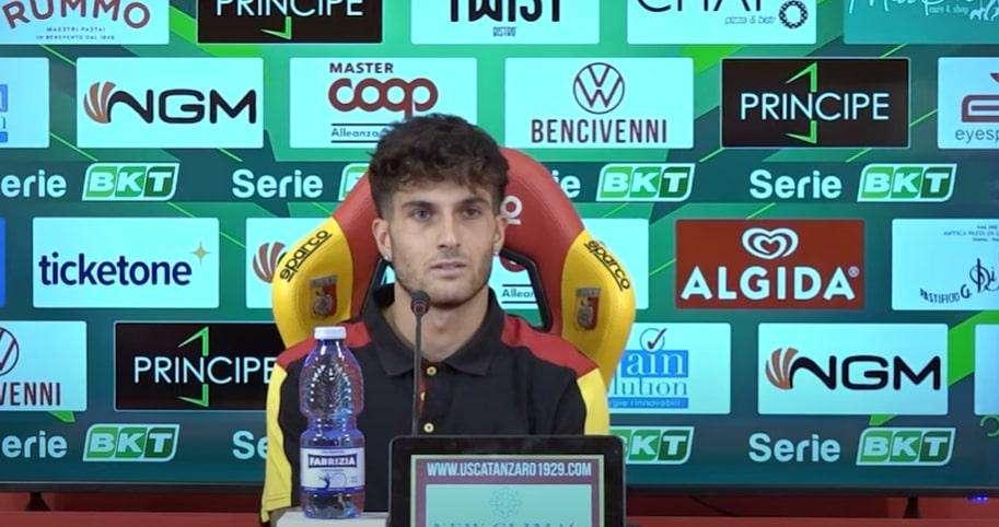 Bari, ricorda Oliveri: "A Catanzaro ho fatto una cavolata, poi ho avuto meno spazio"