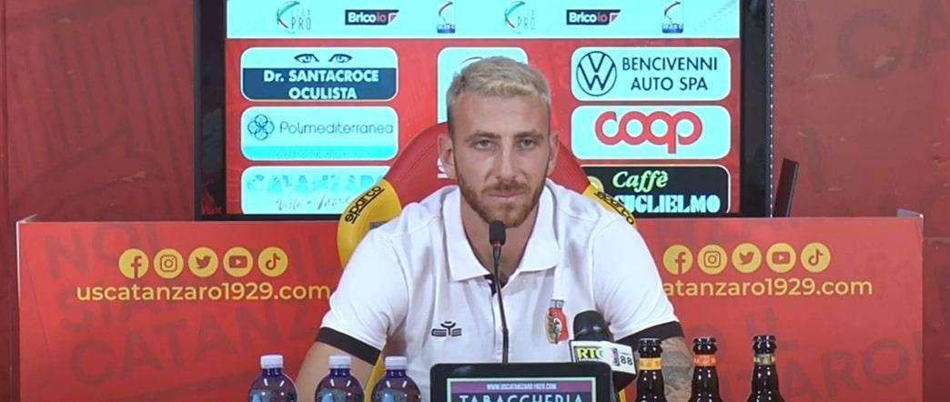 Catanzaro, Cianci: "Mai pensato di andare via, mai successo di non segnare per sei mesi"