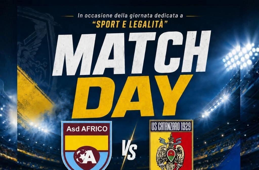 Ad Africo va di scena "Sport & Legalità": domani amichevole tra i locali e la Primavera del Catanzaro