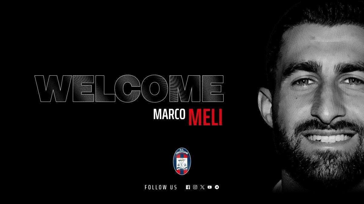 Crotone, ecco Meli 
