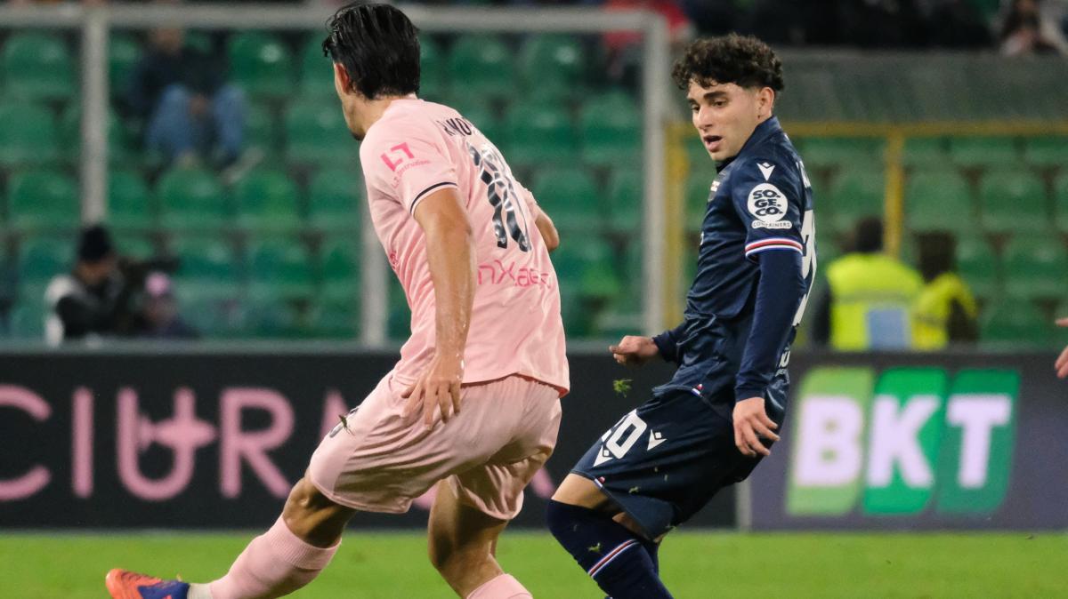 Pafundi in maglia Samp