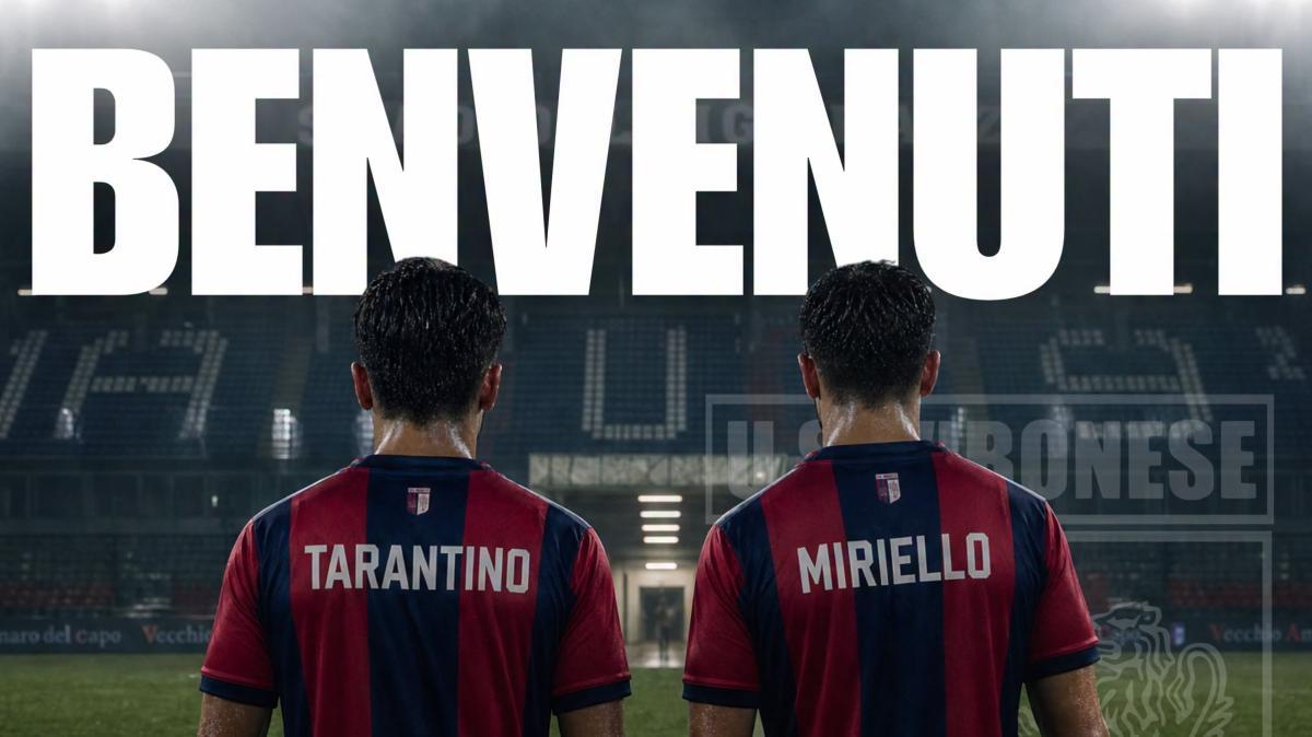 Vibonese, ecco Miriello e Tarantino