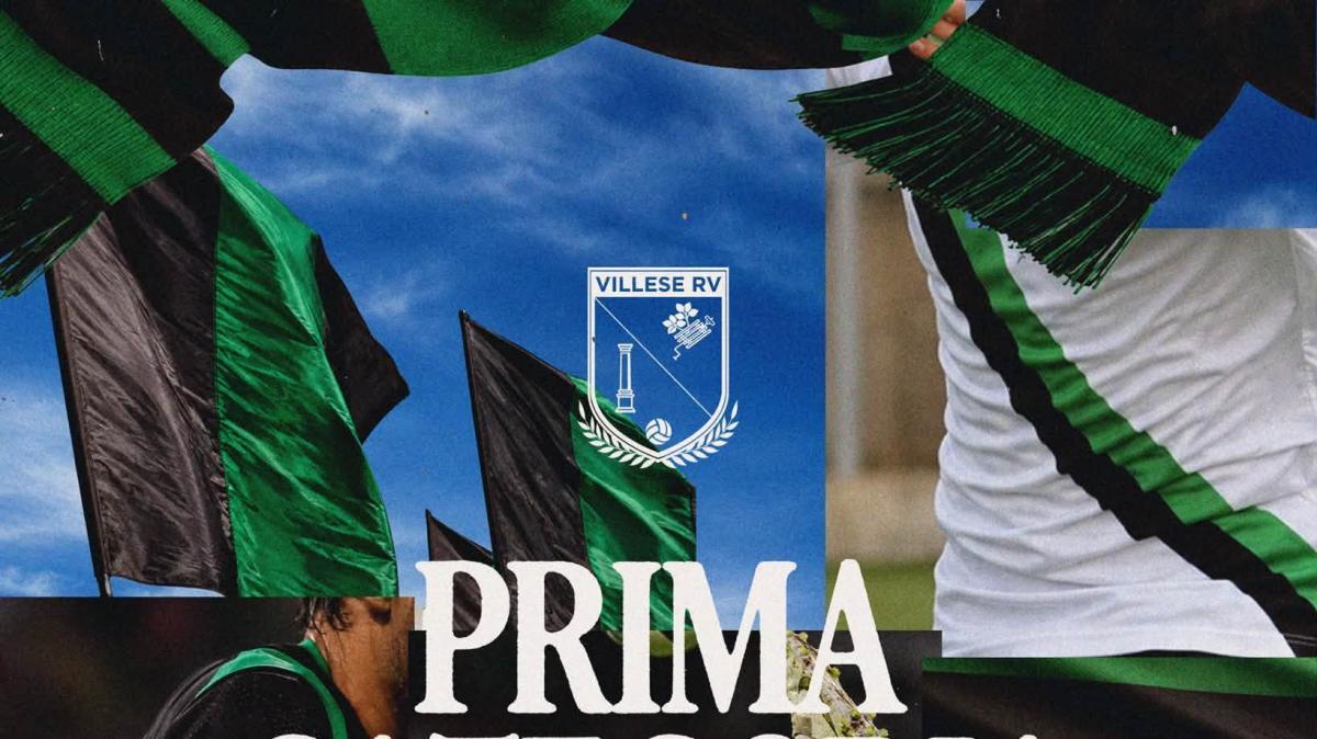 La Villese RV disputerà il campionato di Prima Categoria