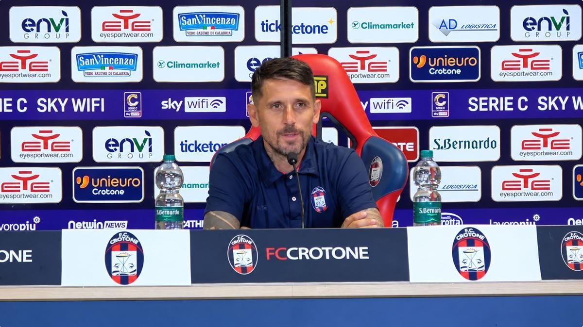 Monopoli-Crotone, Greco: «La prestazione c'è stata, ora dobbiamo cercare i risultati»