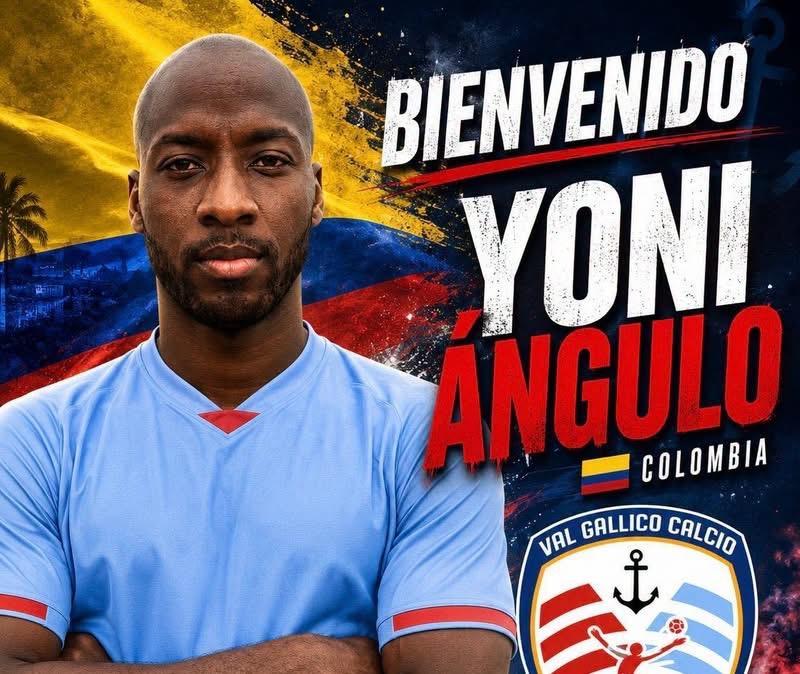 Colpo Val Gallico: ufficiale l’arrivo dell’ex Deliese Yoni Angulo