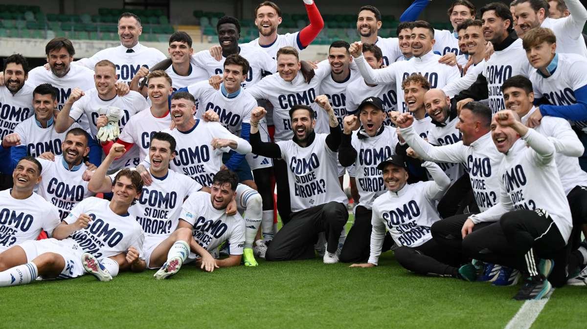 Dalla Serie D alla Champions League: il Como completa il miracolo e si regala un sogno