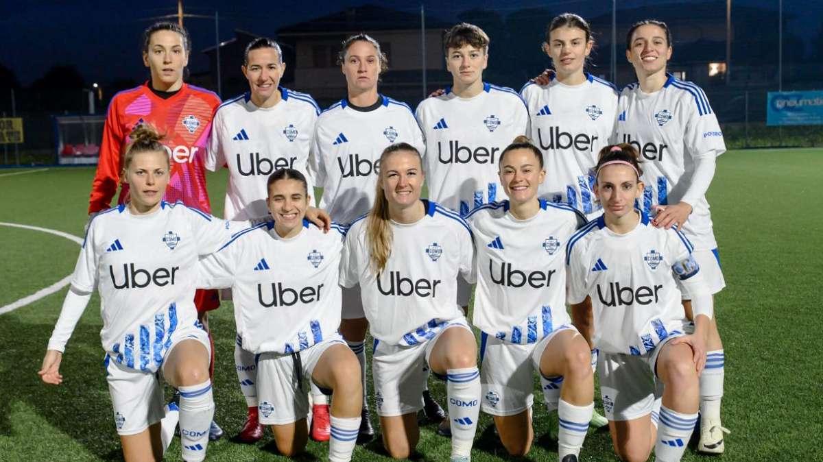Como Femminile, il tris al Mantova vale il terzo posto 