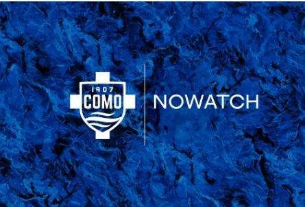 Como 1907 e NOWATCH annunciano una partnership strategica volta a migliorare le prestazioni dei giocatori