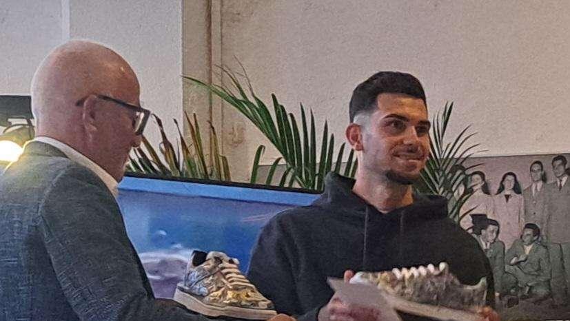 Nico Paz e Da Cunha premiati alla festa del Como Club Passione Azzurra