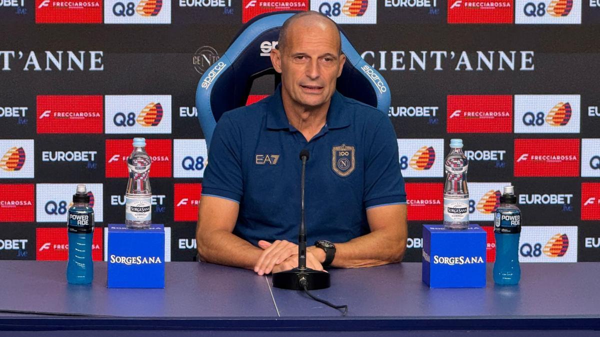 Napoli-Como, Allegri: «Non è Fabregas contro Allegri»