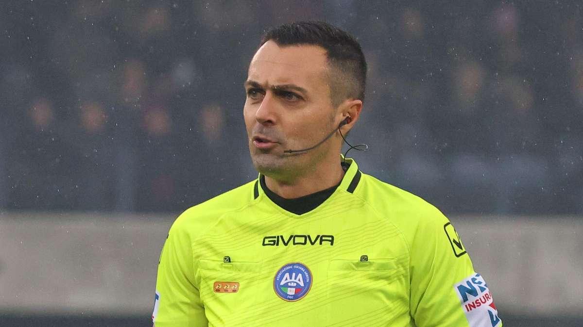 Parma-Como arbitra Di Bello 