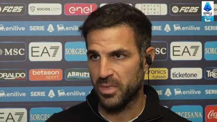 Fabregas a Sky Sport: "Spero di vedere un grande Como oggi, Nico Paz..."