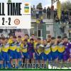 Terza Edizione " Memorial MARIO FABIANI" Il Sabaudia 1949 alza il trofeo al cielo, dopo i calci di rigore.