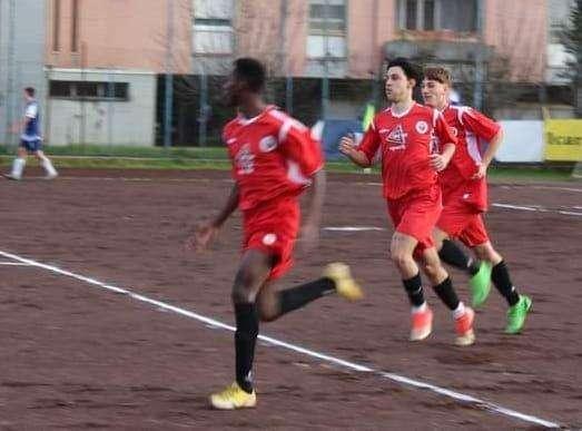 Karim Conte dopo il gol 