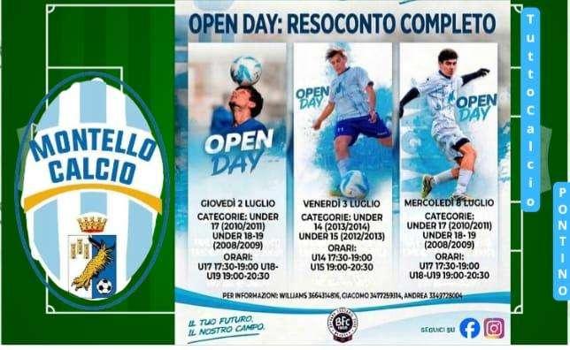 OPEN DAY MONTELLO CALCIO      