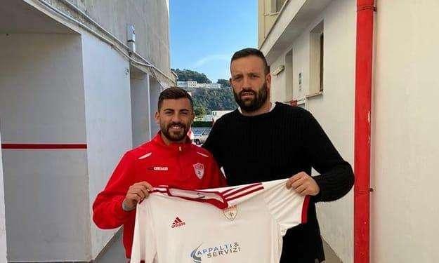 Simonetti e il ds Grasso Gaeta