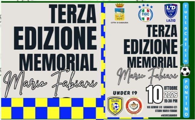 Memoria " MARIO FABIANI" 