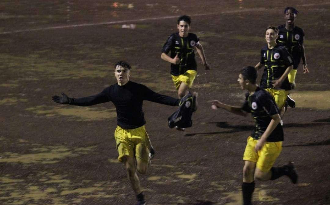 La gioia di Caschera dopoilgol