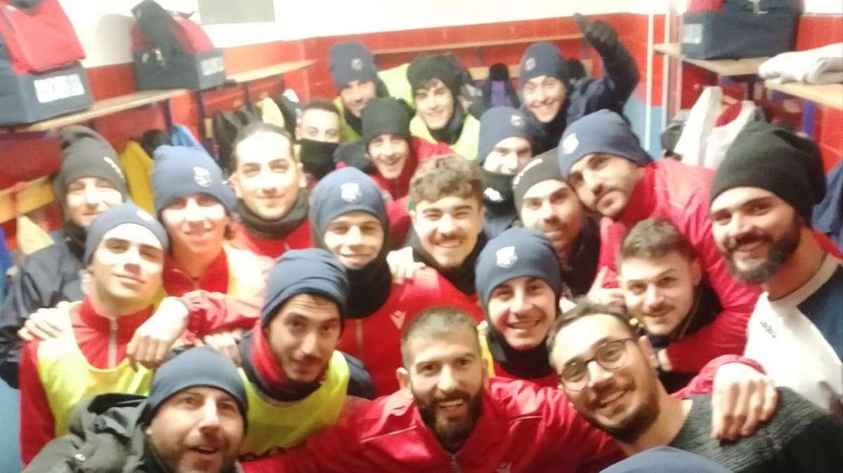 Il selfie del Fondi Calcio 