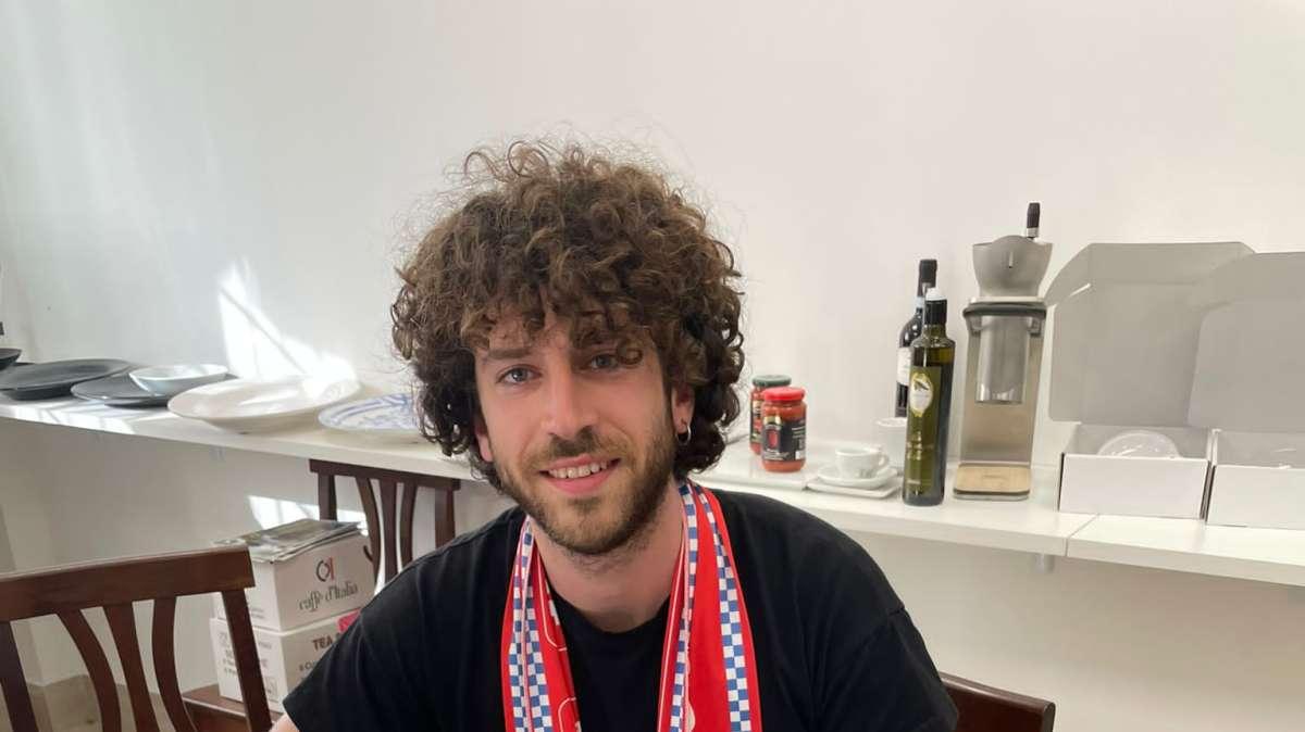 Luca Di Fazio alla firma