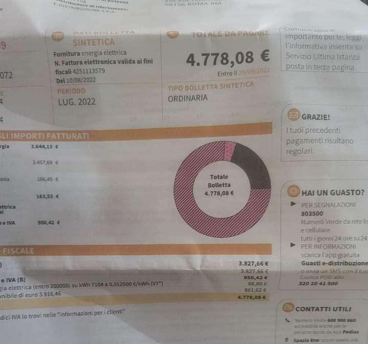 La cifra arrivata al Nettuno 