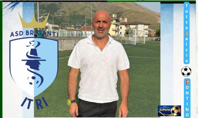 BRIGANTI ITRI Under 19 il tecnico Pierpaolo Pennacchia " Sono felice e orgoglioso di allenare la Juniores del mio paese".Lo staff tecnico