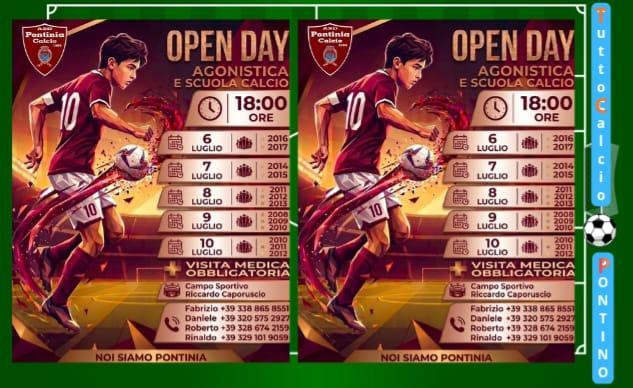 Open Day PONTINIA CALCIO      
