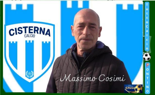 Il tecnico Massimo Cosimi     